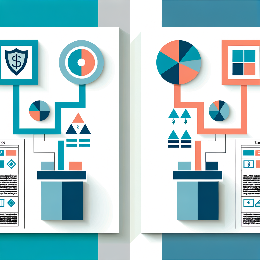 Visual representation of tax-efficient investment account placement strategy